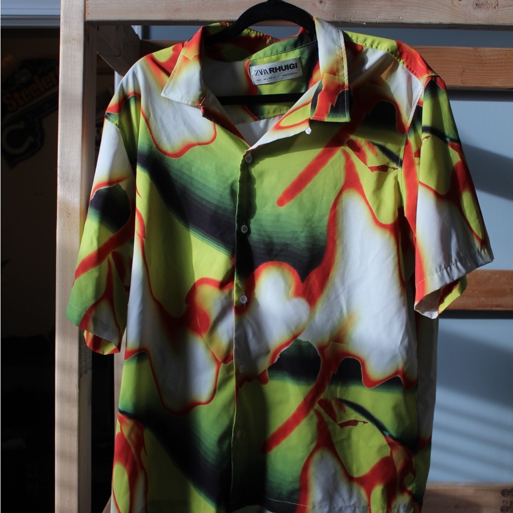 Zara button up